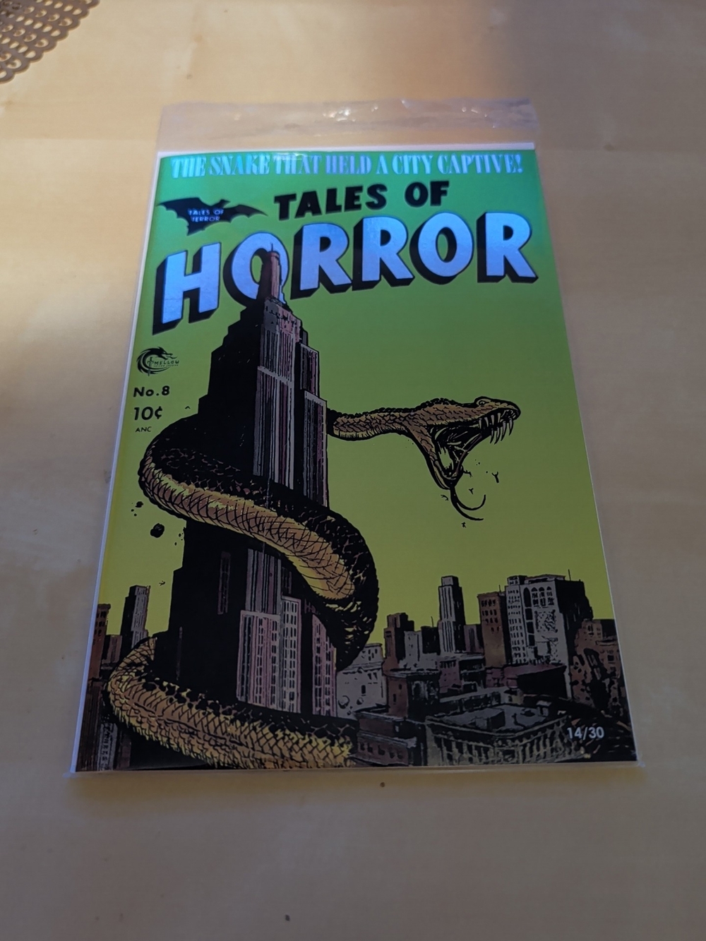 Tales of Horror #8 Horror FOIL Comic Reprints 1953 Book  /30 Made  NM